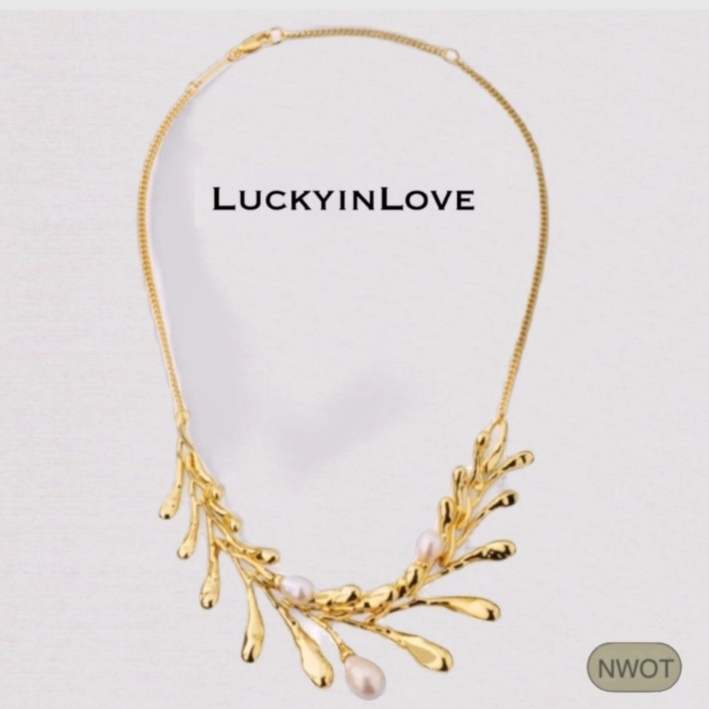 ALEXIS BITTAR • Perla Freshwater Pearl Bib Necklace